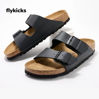 Birkenstock Two-Strap Recovery Slide Sandals - Arizona