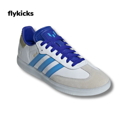 Adidas Samba Messi White/Blue/Gold