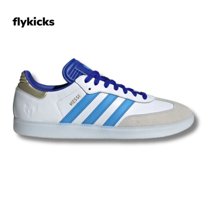 Adidas Samba Messi White/Blue/Gold