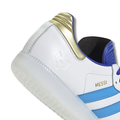 Adidas Samba Messi White/Blue/Gold